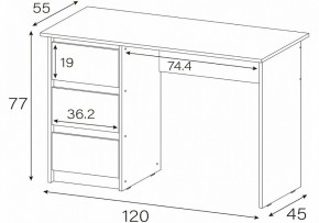 Стол письменный Идена в Набережных Челнах - naberezhnye-chelny.mebel24.online | фото 4