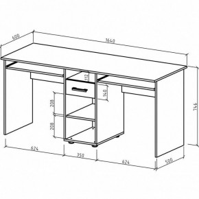 Стол письменный Остин в Набережных Челнах - naberezhnye-chelny.mebel24.online | фото 3