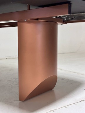 Стол ПУАНТО 200 TITANIUM LAWA NERO, керамика / МЕДЬ каркас М-City в Набережных Челнах - naberezhnye-chelny.mebel24.online | фото 5