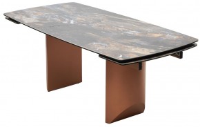 Стол ПУАНТО 200 TITANIUM LAWA NERO, керамика / МЕДЬ каркас М-City в Набережных Челнах - naberezhnye-chelny.mebel24.online | фото 8