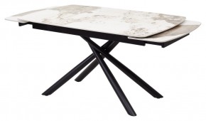 Стол RIVOLI 140 GLOSS LUXURY PANDORA SOLID CERAMIC / BLACK, ®DISAUR в Набережных Челнах - naberezhnye-chelny.mebel24.online | фото 5
