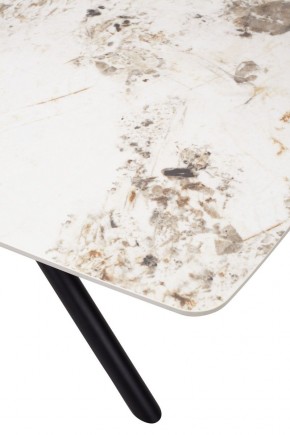 Стол RIVOLI 140 GLOSS LUXURY PANDORA SOLID CERAMIC / BLACK, ®DISAUR в Набережных Челнах - naberezhnye-chelny.mebel24.online | фото 8
