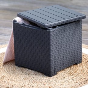 Стол с функцией хранения Виго (Vigo storage box) графит в Набережных Челнах - naberezhnye-chelny.mebel24.online | фото 1