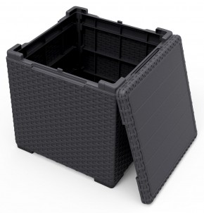 Стол с функцией хранения Виго (Vigo storage box) графит в Набережных Челнах - naberezhnye-chelny.mebel24.online | фото 3