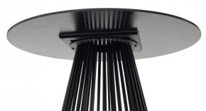 Стол TERNI 120 MATT BLACK MARBLE SOLID CERAMIC Черный мрамор матовый, керамика /Черн.каркас, ®DISAUR в Набережных Челнах - naberezhnye-chelny.mebel24.online | фото 6
