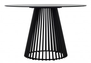 Стол TERNI 120 MATT BLACK MARBLE SOLID CERAMIC Черный мрамор матовый, керамика /Черн.каркас, ®DISAUR в Набережных Челнах - naberezhnye-chelny.mebel24.online | фото 7