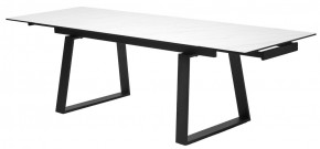 Стол VASTO 180 MARBLES KL-99 Белый мрамор матовый, итальянская керамика/ черный каркас, ®DISAUR в Набережных Челнах - naberezhnye-chelny.mebel24.online | фото 9
