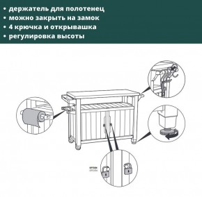 Столик для барбекю 207 Л (Unity XL 207L) в Набережных Челнах - naberezhnye-chelny.mebel24.online | фото 9