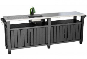 Столик для барбекю 415 Л (Unity Chef 415 L) графит в Набережных Челнах - naberezhnye-chelny.mebel24.online | фото 3