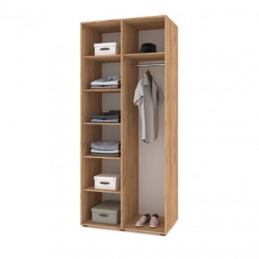 СТОУН С22 Шкаф 2-х створчатый (золотой дуб/графит) в Набережных Челнах - naberezhnye-chelny.mebel24.online | фото 3