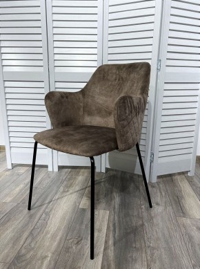 Стул AMARETTO VBP208 античный серо-бежевый/ черный каркас, М-City в Набережных Челнах - naberezhnye-chelny.mebel24.online | фото 1