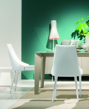 Стул CLARA 40.11 (TR505 white with sand cordonet, экокожа) в Набережных Челнах - naberezhnye-chelny.mebel24.online | фото 2