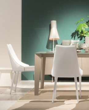 Стул CLARA 40.11 (TR505 white with sand cordonet, экокожа) в Набережных Челнах - naberezhnye-chelny.mebel24.online | фото 3