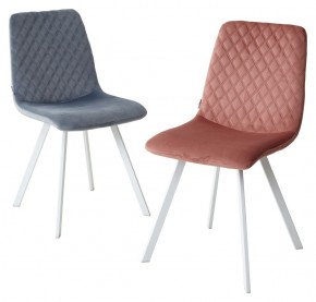 Стул DAIQUIRI BLUVEL-52 PINK / белый каркас, велюр М-City в Набережных Челнах - naberezhnye-chelny.mebel24.online | фото 2