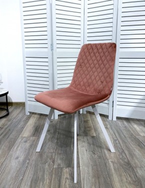 Стул DAIQUIRI BLUVEL-52 PINK / белый каркас, велюр М-City в Набережных Челнах - naberezhnye-chelny.mebel24.online | фото 7