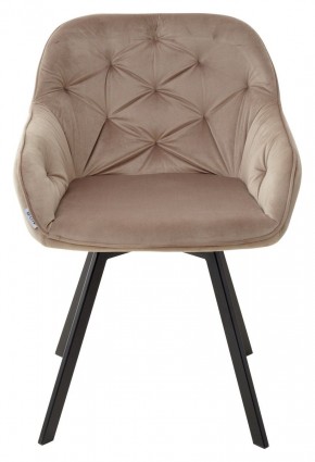 Стул GALE 360 град. поворот. BLUVEL-40 BEIGE, велюр/ черный каркас, М-City в Набережных Челнах - naberezhnye-chelny.mebel24.online | фото 6