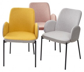 Стул NIKKI VF109 розовый / VF110 брусничный М-City в Набережных Челнах - naberezhnye-chelny.mebel24.online | фото 2