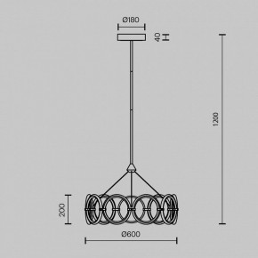 Светильник на штанге Maytoni Link MOD357PL-L40BS3K в Набережных Челнах - naberezhnye-chelny.mebel24.online | фото 5