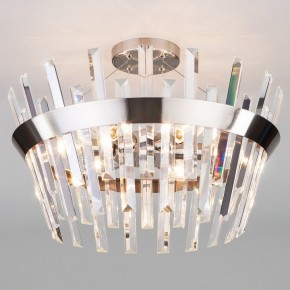 Светильник на штанге TK Lighting Steccato 10111/5 сатин-никель/прозрачный хрусталь Strotskis в Набережных Челнах - naberezhnye-chelny.mebel24.online | фото 1