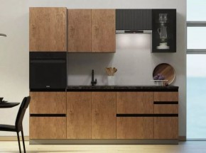 ТЕХНО-6 Кухонный гарнитур 2,4 м в Набережных Челнах - naberezhnye-chelny.mebel24.online | фото