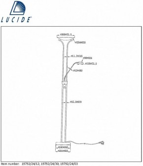 Торшер Lucide Champion-Led 19792/24/03 в Набережных Челнах - naberezhnye-chelny.mebel24.online | фото 7