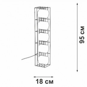 Торшер Vitaluce V3019 V3019-1/5P в Набережных Челнах - naberezhnye-chelny.mebel24.online | фото 4