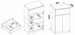 Тумба для обуви ТП-12 в Набережных Челнах - naberezhnye-chelny.mebel24.online | фото 4