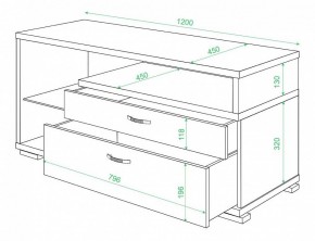 Тумба под ТВ Домино ТК-10 в Набережных Челнах - naberezhnye-chelny.mebel24.online | фото 2