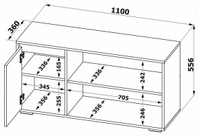 Тумба под ТВ Т-2 в Набережных Челнах - naberezhnye-chelny.mebel24.online | фото 7