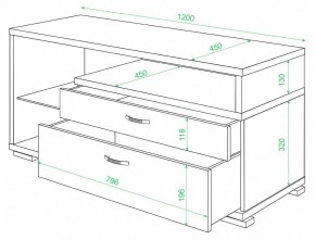 Тумба под ТВ ТК-10 М в Набережных Челнах - naberezhnye-chelny.mebel24.online | фото 2