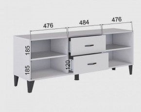 Тумба под ТВ ТВМ-6 (белый) в Набережных Челнах - naberezhnye-chelny.mebel24.online | фото 2