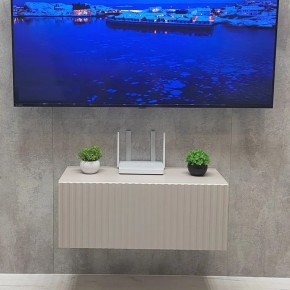 Тумба подвесная под ТВ LINES MTV1-MA 750 Бежевый (Леда-М 10.1.5) в Набережных Челнах - naberezhnye-chelny.mebel24.online | фото 5