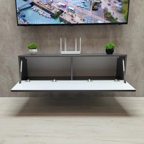 Тумба подвесная под ТВ LINES MTV4-MA 1150 Темно-серый (Графит-M 10.1.25) в Набережных Челнах - naberezhnye-chelny.mebel24.online | фото 3