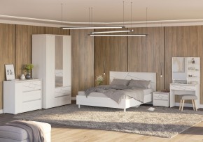 АДЕЛИНА Тумба прикроватная (белый рамух) в Набережных Челнах - naberezhnye-chelny.mebel24.online | фото 3