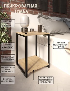 Тумба прикроватная "Лофт" (Лф.Т-2) в Набережных Челнах - naberezhnye-chelny.mebel24.online | фото 4