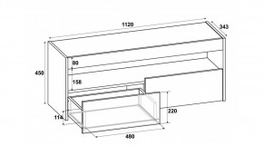ВЕГАС Тумба ТВ в Набережных Челнах - naberezhnye-chelny.mebel24.online | фото 3