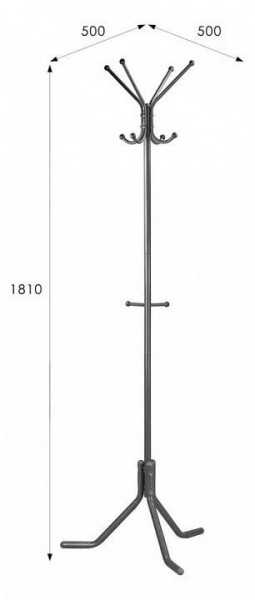 Вешалка напольная Пико 3 в Набережных Челнах - naberezhnye-chelny.mebel24.online | фото 7