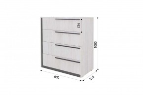 ВИНТЕР - 8 Комод 4 ящика в Набережных Челнах - naberezhnye-chelny.mebel24.online | фото 4