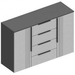 ВИТА Комод 2-ств c 4 ящиками в Набережных Челнах - naberezhnye-chelny.mebel24.online | фото